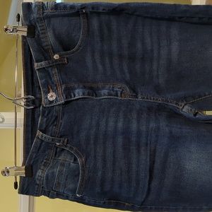 Zippered Skinny Jeans size M